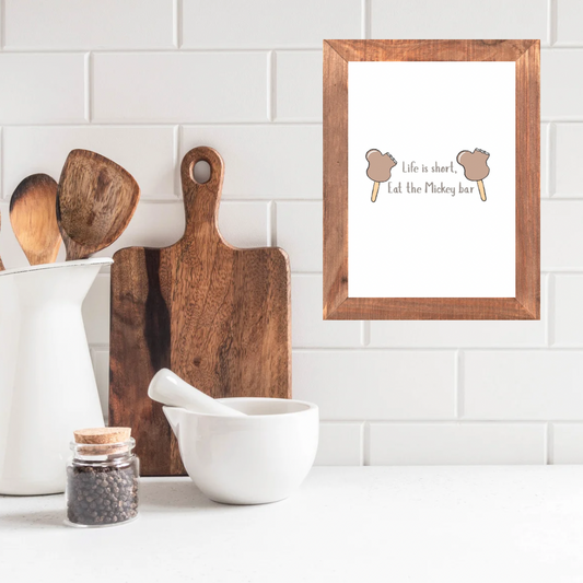 Mickey Bar A4 Print
